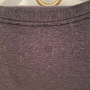Dark grey lululemon top size 6